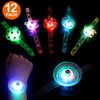 12 Pack LED Light up Bracelet Fidget Toys, Party Favors for Kids 4-8 8-12, Glow in The Dark Birthday Party Supplies, Pinata Goodie Bags Stuffers for kids, Halloween Party Favors Christmas Kids Gifts