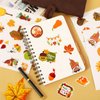 Fall Stickers, SEPGLITTER 40 Sheets Thanksgiving Stickers Maple Leaf Stickers Autumn Stickers for Kids Thanksgiving Party Supplies for Fall Thanksgiving Theme Party Classroom Decor Supplies