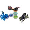 Bakugan Starter Pack 3-Pack, Fused Trox x Nobilious Ultra, Armored Alliance Collectible Action Figures