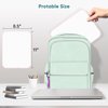 VUSIGN Small Dry Erase White Board, 8.5 x 11 Inches Mini Whiteboard, Magnetic Board for Wall, Fridge, Locker, Kids, Students, Pink