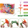 DigHealth Flower Garden Building Toys for Girls, 109 PCS Pretend Garden Toy Playset Gift, DIY Bouquet Stacking Activity, Educational Game for Kids Age 3, 4, 5, 6 Year Old