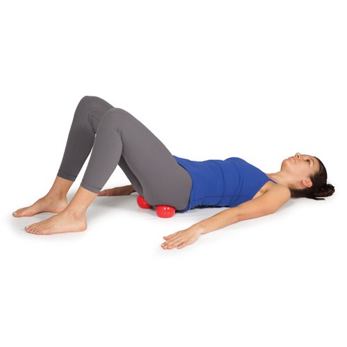 OPTP Franklin Mini Smooth Ball Set (Pair) - Massage Balls for Tight Muscles, and Fascia - Targeted Back and Neck Massage, Shoulder Massage, Neck, Hip, and Foot Massager Ball Set