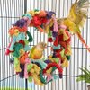 Hypeety Pet Toy Cotton Ring for Parrot Exercise, Chew, Snuggle Bird Toys, 30 cm / 11.8 in Diameter