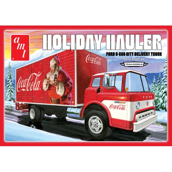AMT Ford C-600 City Holiday Delivery Truck Coca-Cola