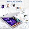 Metal Clipboard with Storage,Form Holder Portfolio Aluminum Metal Binder with High Capacity Clip Posse Box Self Locking Latch -14 x 9.25 inch Size Clipboard for Office Business Professionals Stationer