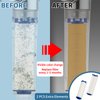 Klleyna Filter Dog Shower-Attachment for Bathtub-Faucet - ON/OFF Shower Head Attaches to Tub Spout, Pet Wash Hose Sink Sprayer (5 Adapters), Bathroom Kitchen Tap Extension for Hair Washing & Baby Bath