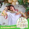 Lcnjscgo 110 Pcs Snake Party Favors, Snake Temporary Tattoos Slap Bracelets Keychains Stickers Badges Snake Toy for Snake Birthday Party Decorations Supplies Gifts for Kids Classroom Rewards