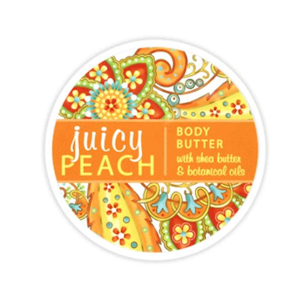 Greenwich Bay - 8 oz. Botanical Body Butter - Juicy Peach