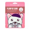 The Creme Shop Animal Sheet Mask, Korean, Hydrating, Collagen, Vitamin C, Anti-Aging - Pack of 3 (French Bulldog)