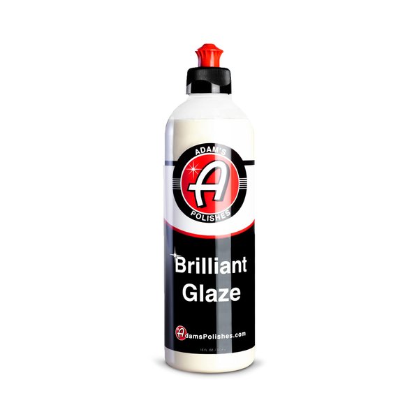 Adam's Polishes Brilliant Glaze 16oz - Amazing Depth, Gloss and Clarity - Achieve that Deep, Wet Looking Shine - Super Easy On and Easy Off