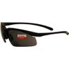 Apex Bifocal Safety Glasses UV400 Magnifying Reading Eyewear 2.50 Magnifier Smoke Lens