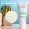 Eva Naturals Glycolic Acid Face Wash - Glycolic Acid Cleanser for Face - Glycolic Acid Wash - Glycolic Face Wash - Glycolic Cleanser for Face for Wrinkles & Fine Lines, Blackheads & Acne (6 Fl Oz)
