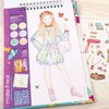 Make It Real – Fashion Design Sketchbook: Blooming Creativity. Inspirational Fashion Design Coloring Book for Girls. includes Sketchbook, Stencils, Puffy Stickers, Foil Stickers, and Design Guide