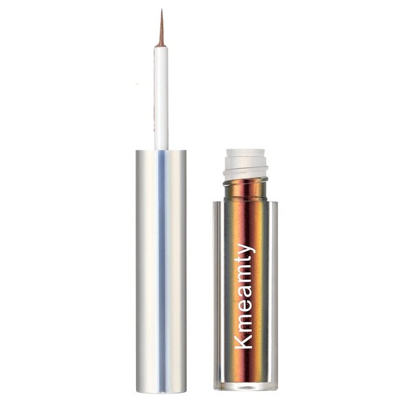 Kmeamty Duochrome Lqiuid Eyeliner Metallic Chameleon Waterproof Liner Eyeshadow Topper, 1.5g(3)