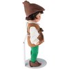 Plymor DSP-4175W White Adjustable Doll Stand, fits 7, 7.5, 8, 8.5, and 9 inch Dolls or Action Figures, Waist is 1.75 to 2.25 inches Wide, 5 to 6 inches Around