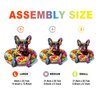 Wooden Dog Puzzles - Unique Shaped Wooden Jigsaw Puzzles for Adults and Kids - French Bulldog Wooden Puzzles - Christmas Birthday Gifts for Adults Kids - Puzzle Toys - 110pcs