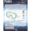 TUSA M-111 Mini Kleio II Scuba Diving Mask, Black