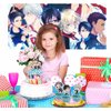 Yuri on ICE Party Supplies Decorations Cake Topper Birthday Backdrop Background