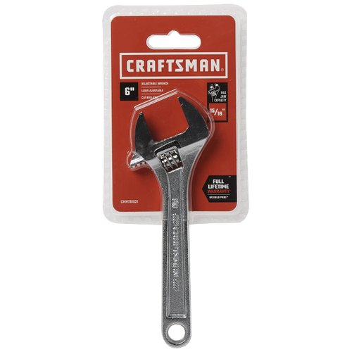CRAFTSMAN Adjustable Wrench, 6-Inch (CMMT81621)