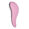 Curly Girl Breeze Thru Detangling Brush | Hair Detangler Hairbrush for Adults & Kids | Gets Rid of Tangles & Knots in Natural, Curly, Straight, Wet or Dry Hair (Pink)
