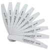 Nail Files and Buffer, Professional Manicure Tools Kit 150 150 Grit Double Sided Washable 10 Nail File Set