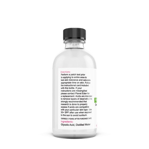 70% Glycolic Acid Skin Chemical Peel Kit with Fan Brush- Helps with Fine Lines, Wrinkles, Sun Damage, Dull Skin - Includes 1 Fan Brush