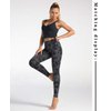 Dragon Fit Compression Yoga Pants Power Stretch Workout Leggings with High Waist Tummy Control