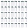 Pengxiaomei 40pcs Slip On Pool Cue Tips, 2 Sizes Billiard Cue Tips Slip-On Cue Tip Pool Cue Tips Replacement Kit (12mm/13mm, Each Size 20pcs)