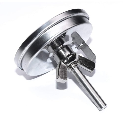 67088 67731 Thermometer with Tab Replacement for Weber Genesis 300, II and Summit Series, 2-3/8" Diameter Center Mount Thermostat Replace Genesis E/S-310, E/S-330, Lid Temperature Gauge Replacement