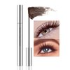 Colorful Mascara, Brown mascara, Colorful Mascara Set, Fast Dry Eyelashes Curling Lengthening Eye Lashes Waterproof Color Mascara Eye Makeup Brown (02#)