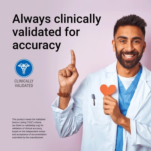 A&D Medical Blood Pressure Monitor for Home Use - UA-705VL, Large Cuff (14.2-17.7"/36cm-45cm), Easy to Use, 30 Reading Memory, Snapshot Averaging, Systolic & Diastolic Reading, Portable, 1 AA Battery