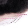 13x4 Straight Lace Frontal Human Hair 16 Inch HD Lace Frontal 100% Brazilian Virgin Human Hair Straight Ear to Ear Transparent Lace Frontal Closure Pre Plucked with Baby Hair