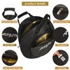 AKOZLIN 22" Cymbal Gig Bag with Carry Handle,5mm thick Padded cotton for perfect protection, Great for Dust-proof and waterproof Storage（Black)
