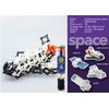 molecularpiece: Space (90 pcs) Eco-Friendly 4D STEM Building Toy for Creative Kids | Space Shuttle Toy, Rocket, Satellite, Fighter Jet | Durable | Hours of Fun | Party Activity | Birthday Gift Idea