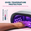 SUNUV SUN3 Professional UV Light for Nails, 48W LED UV Nail Lamp for Gel Nail Polish with 4-Timer and Sensor, 39 PCS LED Beads, Nail Dryer for Salon Home Gift for Woman Mom Girl