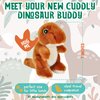 Forest & Twelfth 7” T-Rex Dinosaur Stuffed Animal Plush Toys, Cute, Ultra Cuddly, Huggable Soft Dino Toy, Nursery Decor, Baby Shower Decorations, Birthday Gift for Boys and Girls (7" T-Rex)
