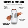 Milk Makeup Matte Bronzer, Blaze (Tan Bronze) - 0.19 oz - Cream Bronzer Stick - Buildable, Blendable Color - Matte Finish - 1,000+ Swipes Per Stick - Vegan, Cruelty Free