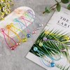 14 Pcs Double Balls Elastic Hair Ties Elastic Ponytail Holders Circle Bubble Hair Bands Colorful Cute Ball Hair Ties Stylish Style 80s 90s Hair Elastic Accessories for Women
