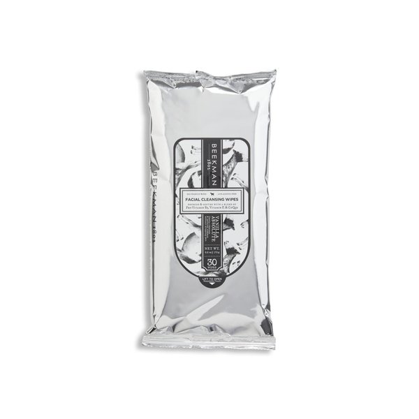 Beekman 1802 GOAT Milk Face Wipes, 30 Count, Skin Cleaning Wipe