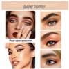 2PCS 2024 New Waterproof Microblading Eyebrow Pen, 3D Microblading Eyebrow Pencil, 4-Tip Microblading Eyebrow Pen, Long-lasting Natural Makeup Fine Stroke Magic Eyebrow Pencil