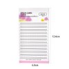 20 Pcs Eyelash Extensions Display Pads Strip Card with 2 Roll Double-Sided Tape False Eyelash Grafting Tool