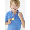 Caydo 24 Pieces Children's Gold Plastic Winner Award Medals, 1.38 Inch