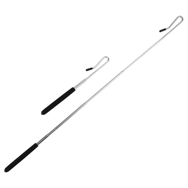2pcs Puppet Handles Arm Control Rods, Premium Stainless Steel Professional Hand Puppet Arm Rods Metal Puppet Stick Accessory Easy to Use Puppet Arm Rods Practical Tools for SML Jeffy Puppets
