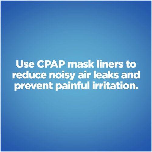 resplabs CPAP Mask Liners Compatible with Philips Respironics DreamWear Full Face Masks - Reusabl, Adjustable Cushion Covers, Reduces Noisy Air Leaks & Provides Comfort (Pack of 4)