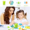 Frog Balance Counting Toys, Cool Math Learning Games for Boys and Girls, Educational Number Toy Preschool Frog Balance Counting Toys, Fun Children's Gift STEM Math Games Toys for Kids Age 3+ (63 PCS)