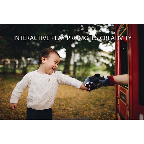 Cate & Levi - Hand Puppet - Premium Reclaimed Wool - Handmade in Canada - Machine Washable (Walrus)