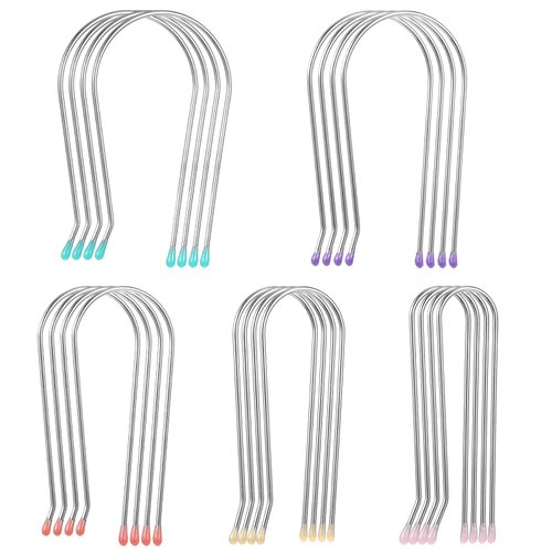 20pcs Assorted Hot Roller Clips Replacements,Hot Roller Clips for Electric Rollers,Fits Hot Rollers Curlers,Electric Rollers Clips Travel Hot Roller Securing Clips,5 Sizes(0.75",1",1.25",1.5",1.75")