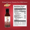 KC Natural - Primal Cherry Barbecue Sauce - Nightshade Free - Paleo And AIP Friendly - 14 oz