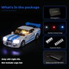 LED Lighting Kit for Lego Speed Champions 2 Fast 2 Furious Nissan Skyline GT-R (R34),Creative Light for Lego 76917 Race Car Toy, A Idea Gift for Kids or Fans (Lights Only, No Lego Models)