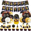 New Years Eve Party Supplies 2025 Happy New Year Decorations Firework New Years Banner New Years Balloons for New Year's Eve Party Supplies